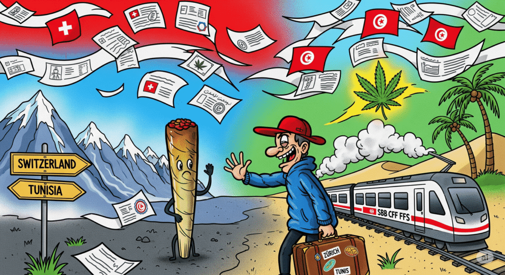 Gesetze in Tunesien – Der letzte Zug: Gras in Tunesien und mein Abschied